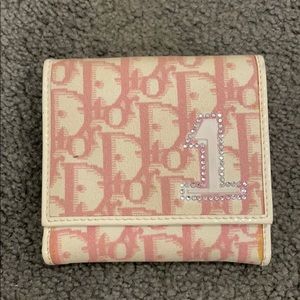 Dior Small Pink Wallet